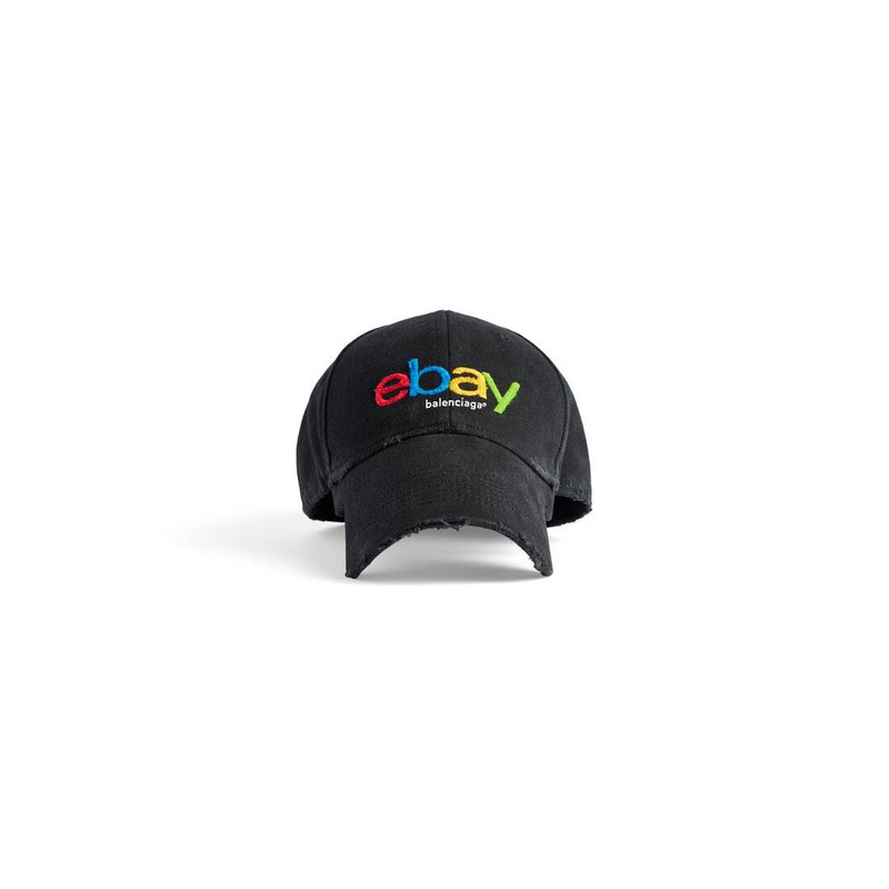 Men's Ebay Cap  in Black 1