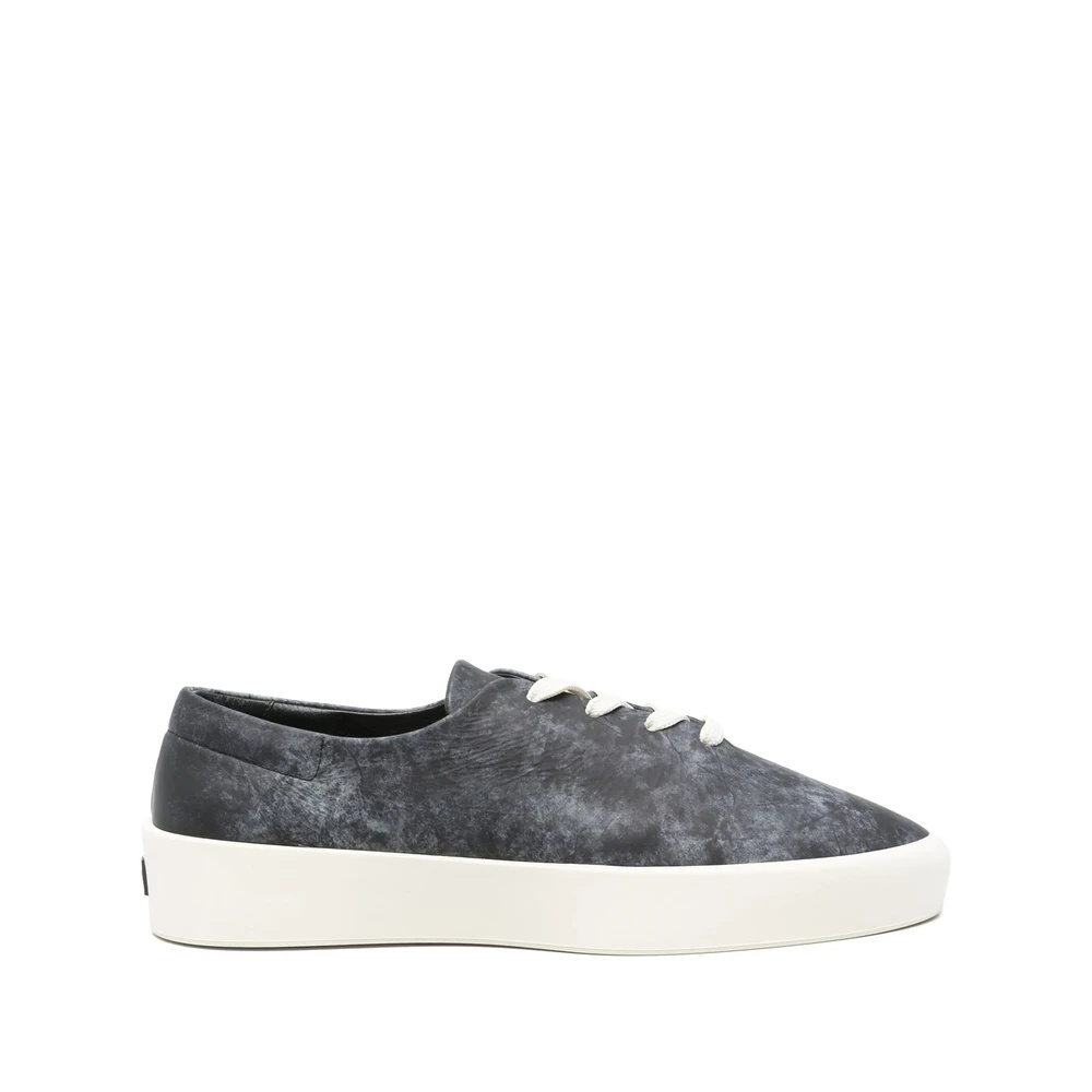 INDIGO BLUE LACE-UP SNEAKERS - 1