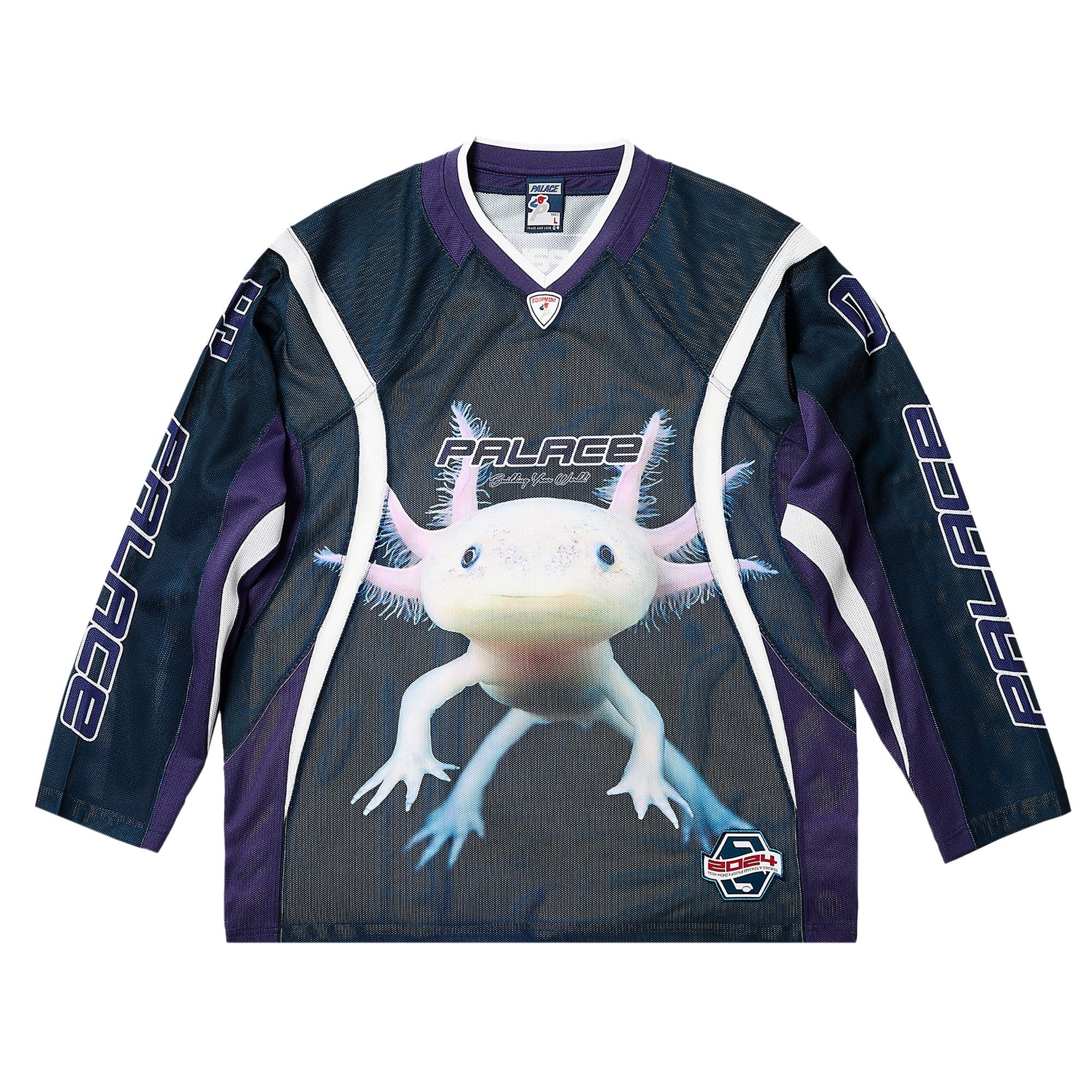 Palace Building Your World Hockey Jersey 'Purple' - 1