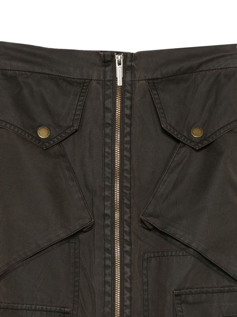 zip-fastening pocket skirt 3