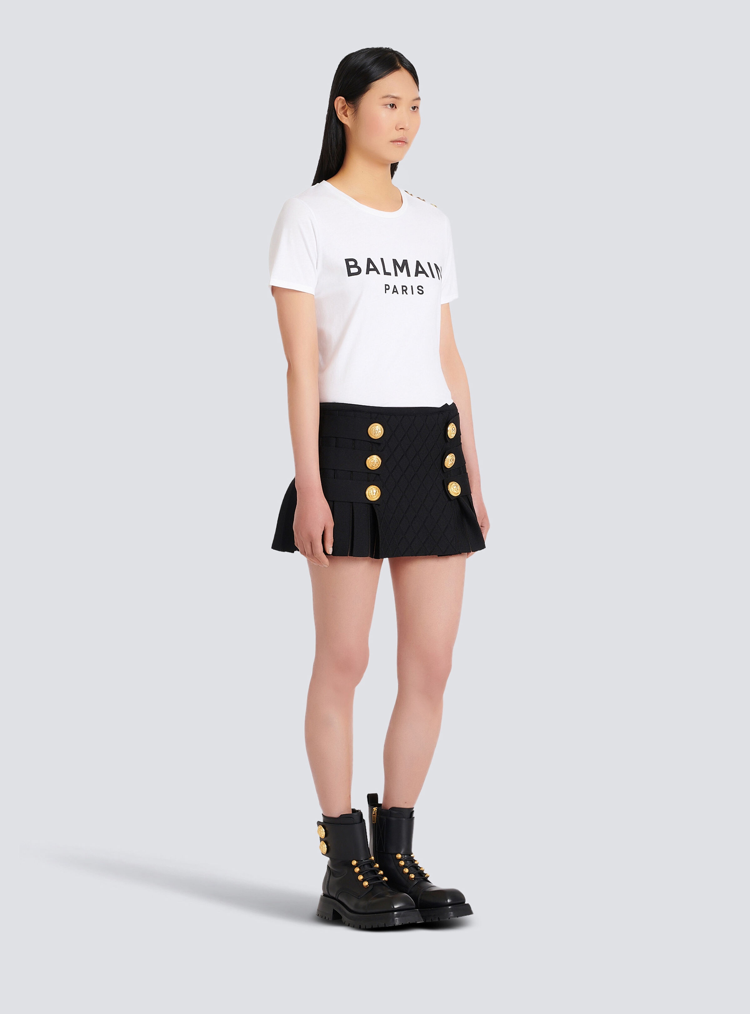 Knit pleated skirt - 6