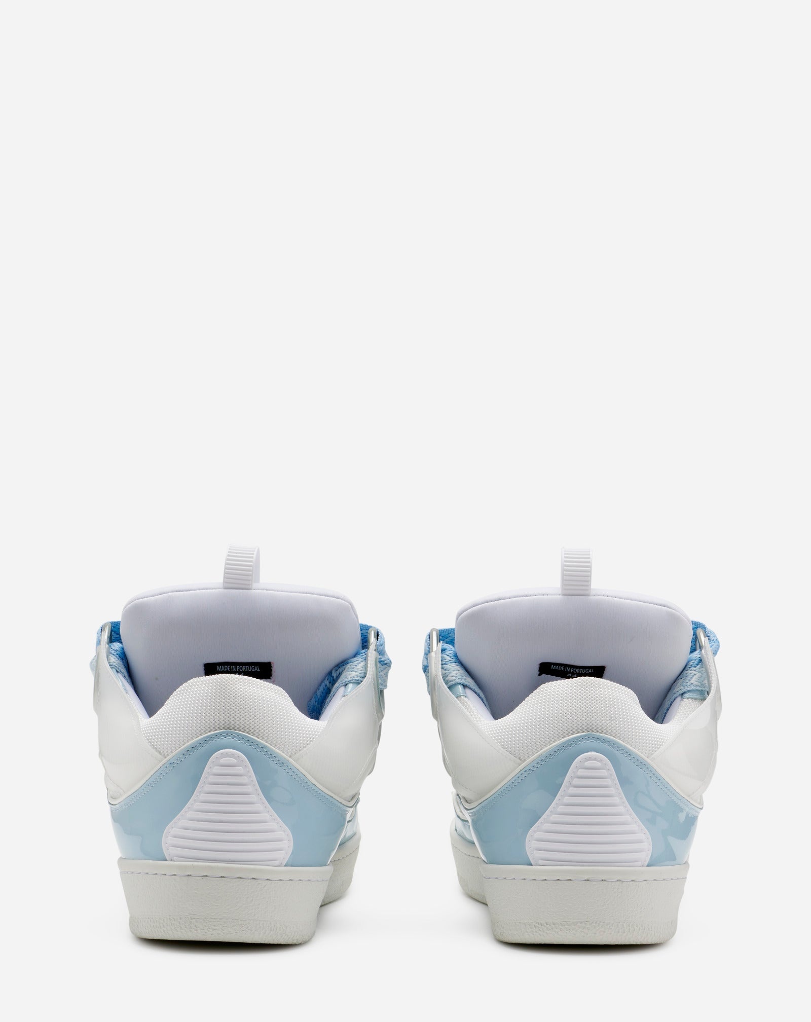 LEATHER CURB SNEAKERS - 6