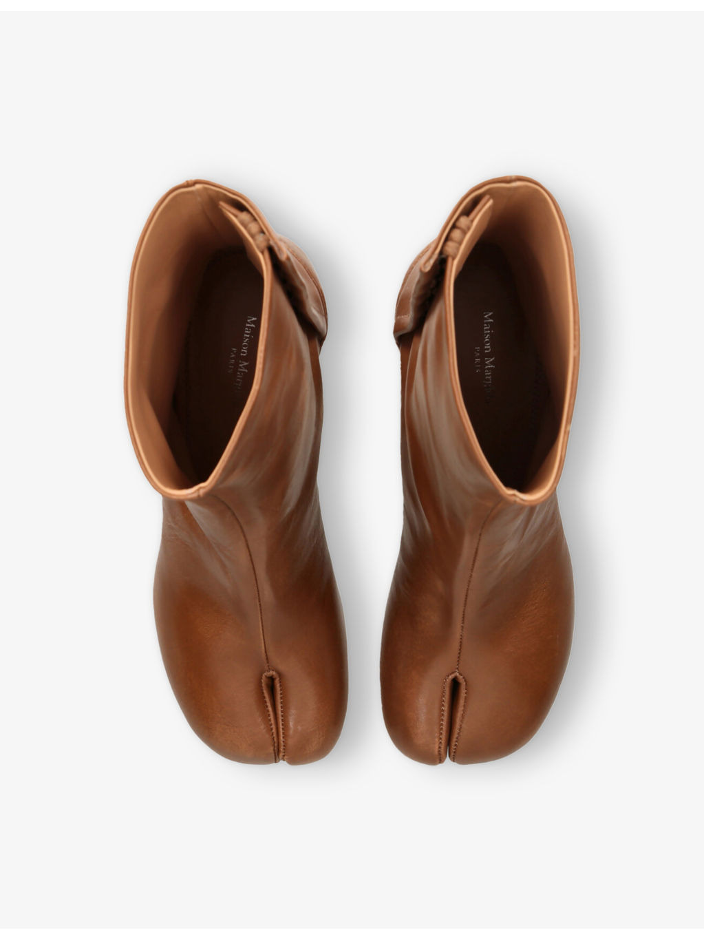Tabi Leather Heeled Ankle Boots - 2