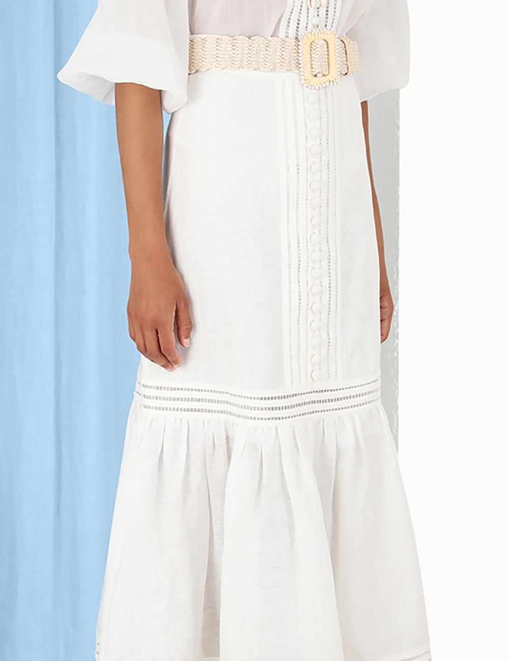JUDE TRIM MIDI SKIRT - 5