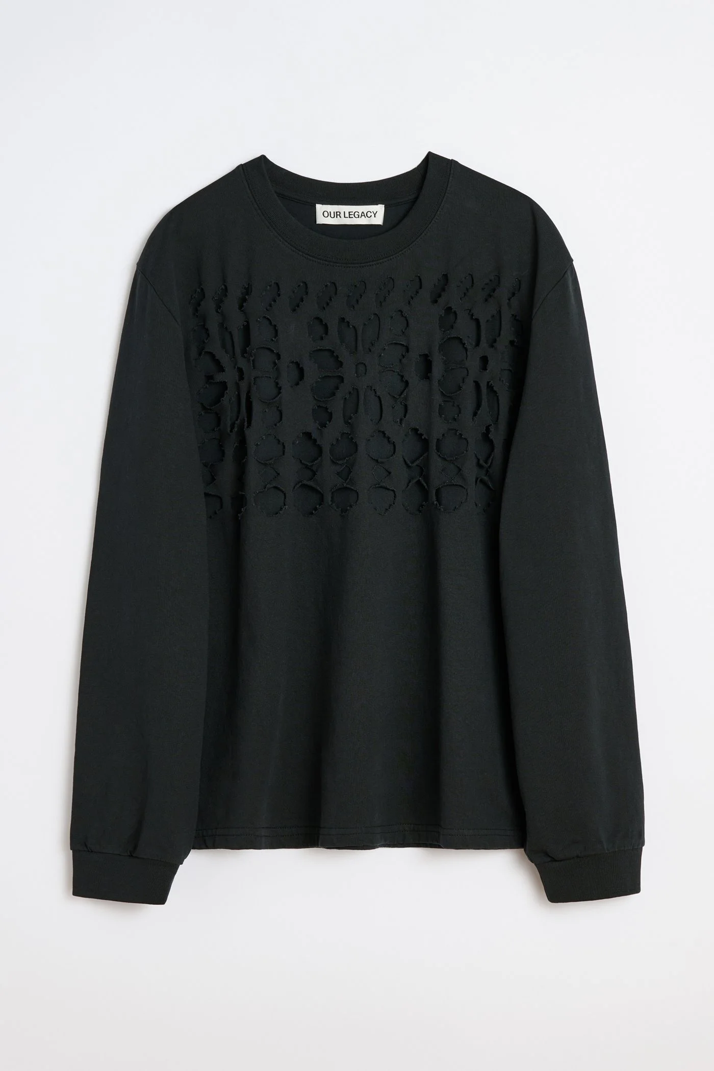 Tour Longsleeve Cut Fairisle Ink Band Jersey - 1