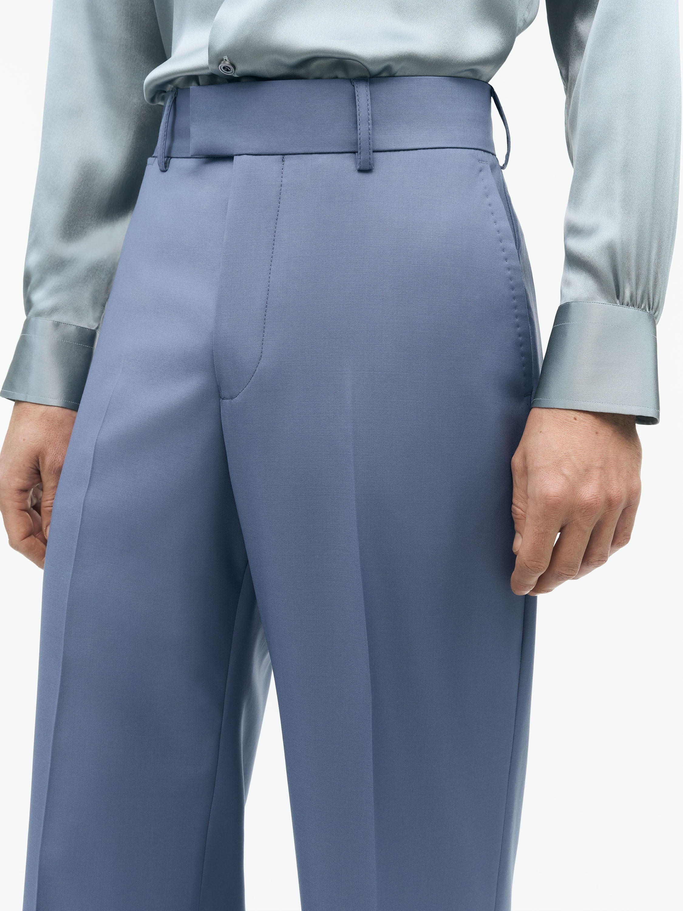 Dario Regular-fit Wool Trousers - 6