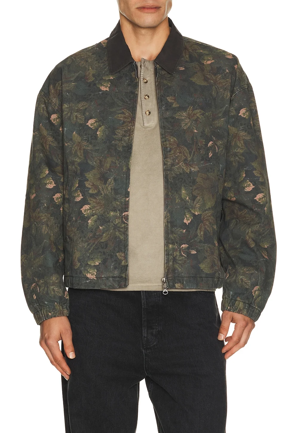 Denim Blouson Jacket - 1