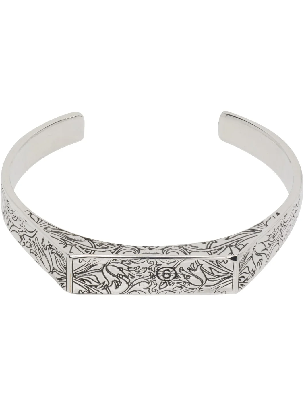 Eroded Floral Motif Bracelet - 1