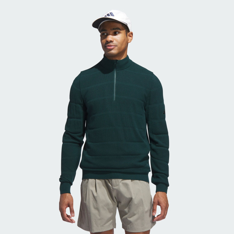 adidas Ultimate365 Tour Wind Knit Quarter-Zip outlook