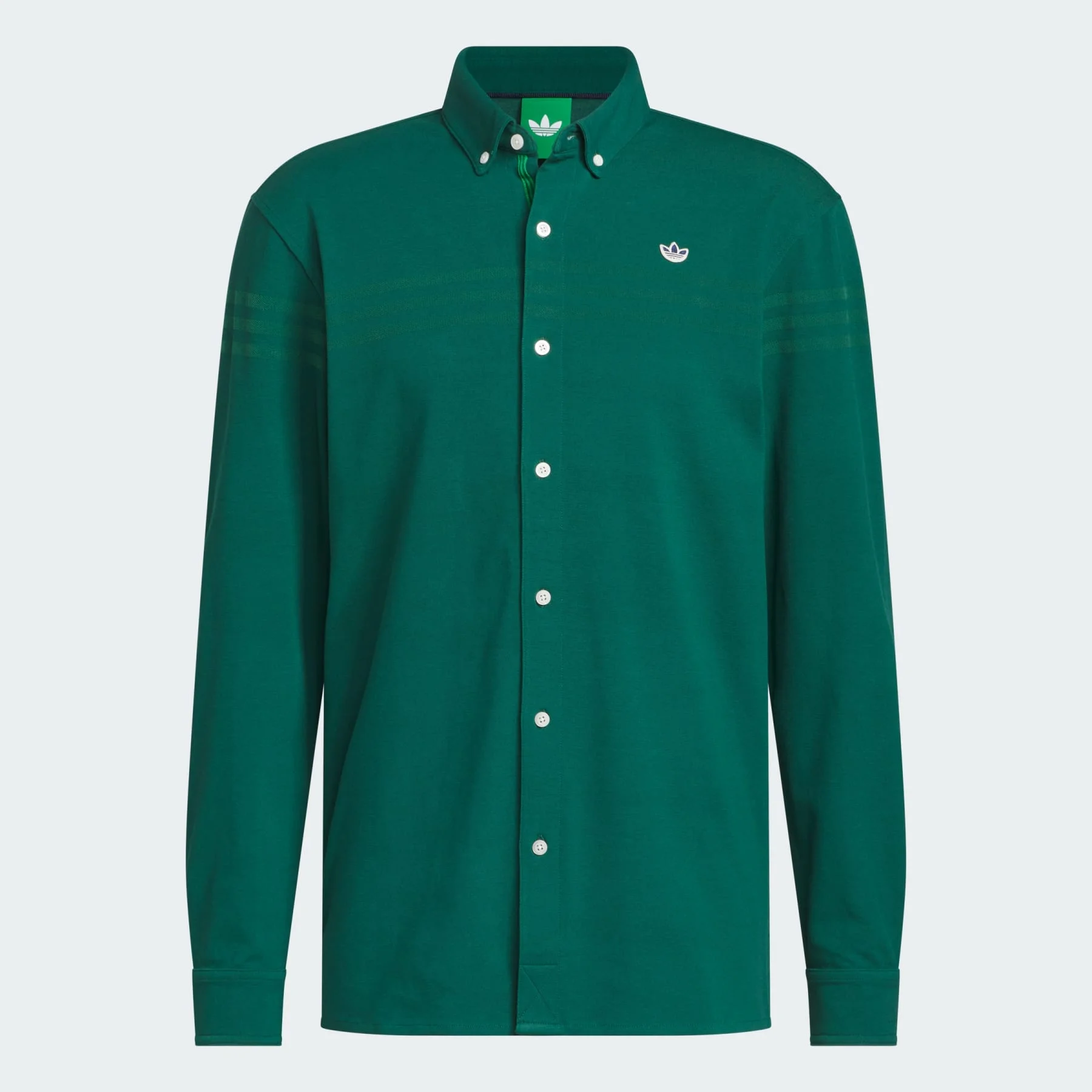 Originals Twistknit Button Up Polo Shirt - 1