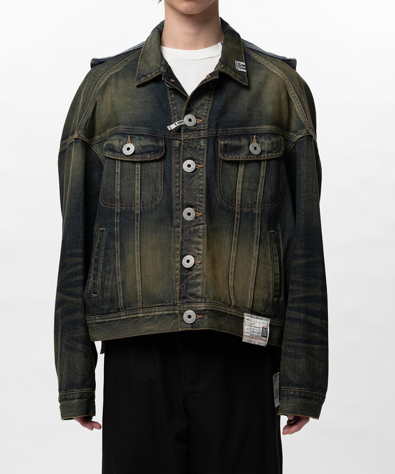 Vest Combined Denim Jacket 18