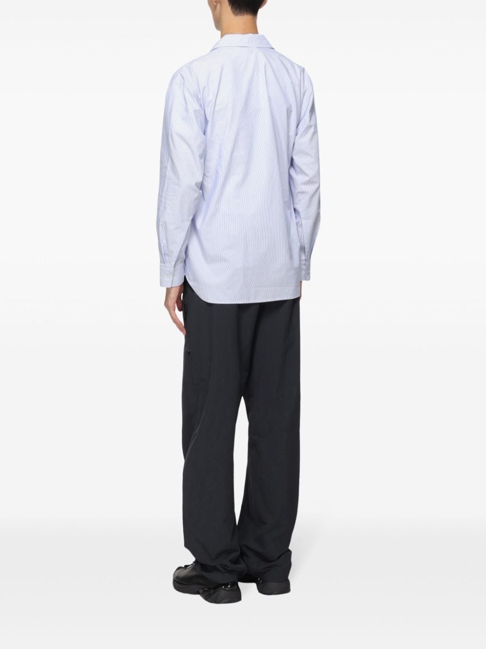 striped cotton shirt - 4