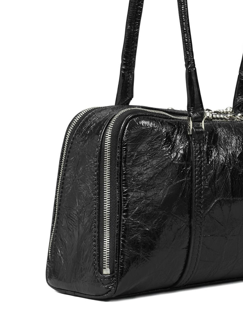 small Marshmallow crinkle-leather shoulder bag 4