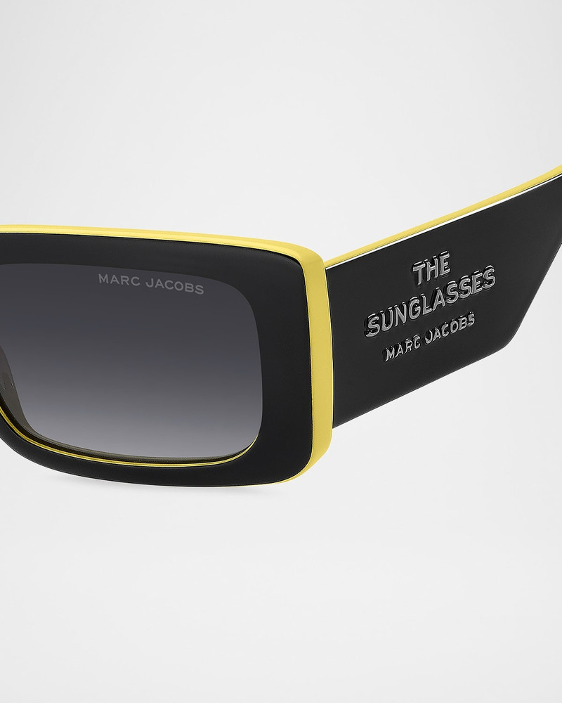 Marc Jacobs Marc 804S Nylon Rectangular Sunglasses outlook