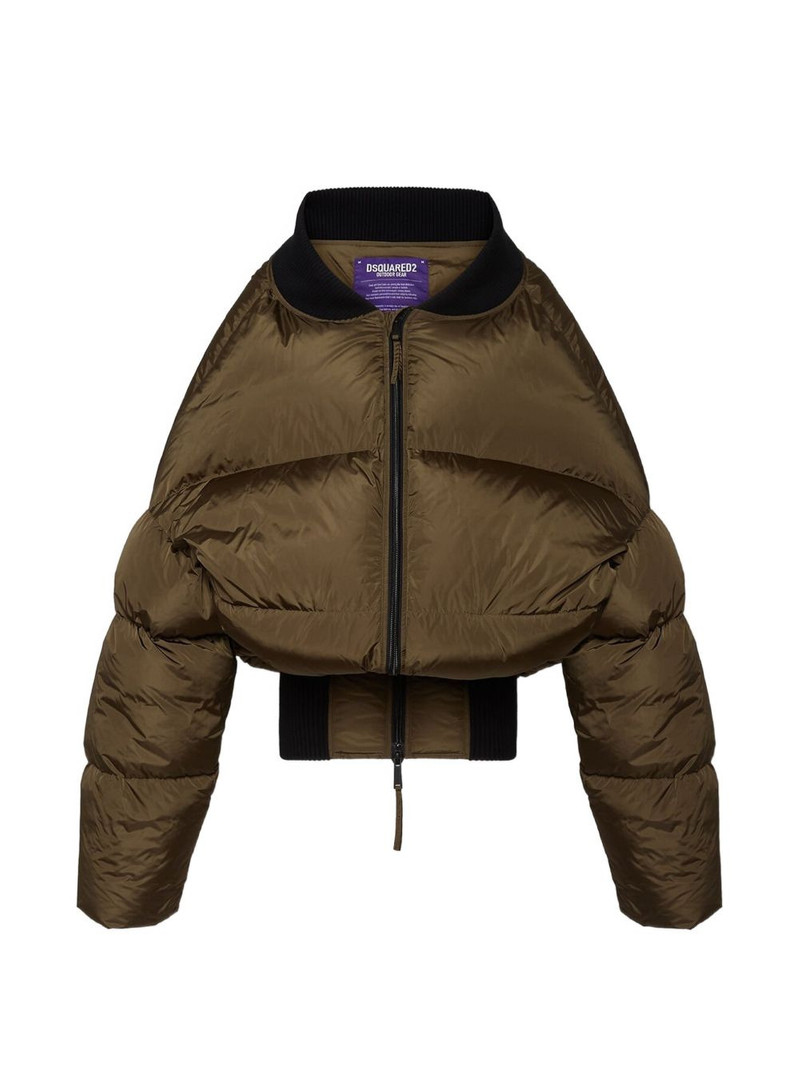 Big ribbed puffer jacket 1