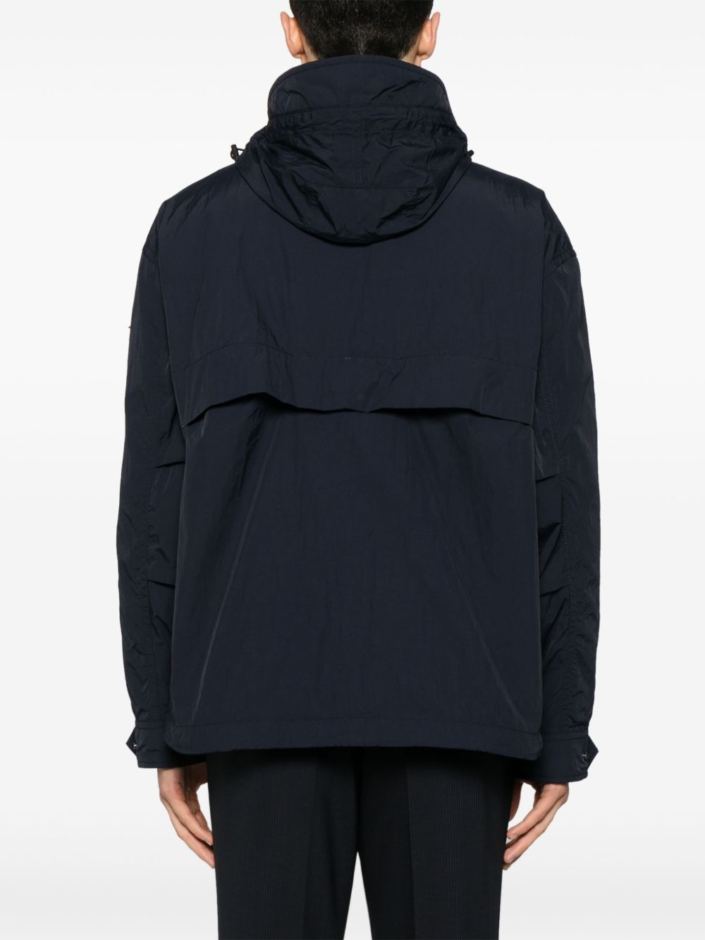 logo-patch lightweight jacket - 4
