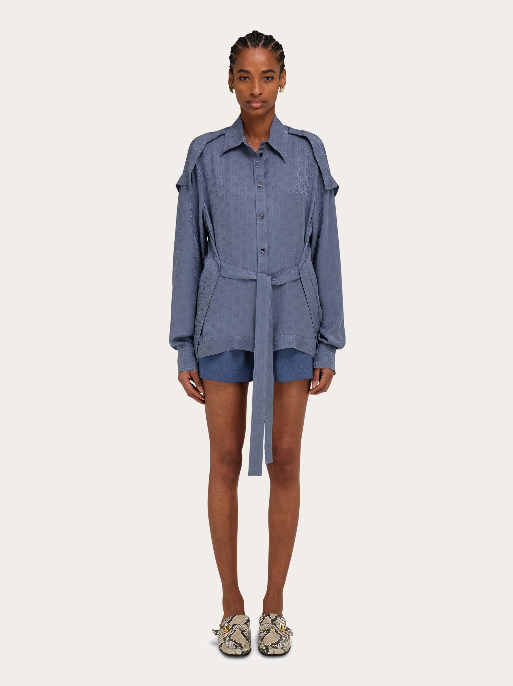 Ferragamo Monogram shirt - 2