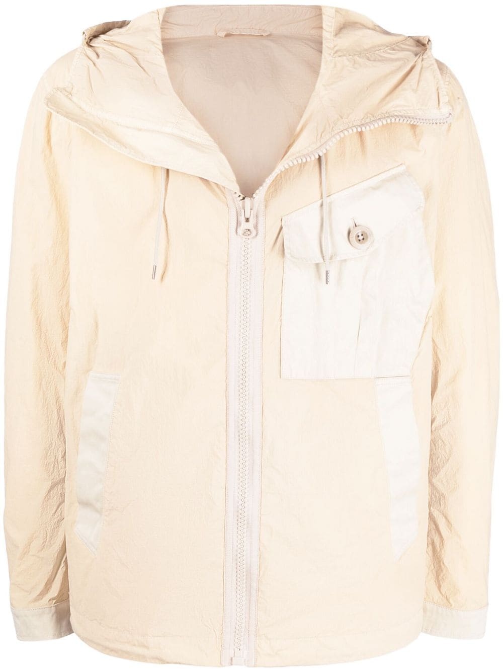 hooded lightweight jacket - 1