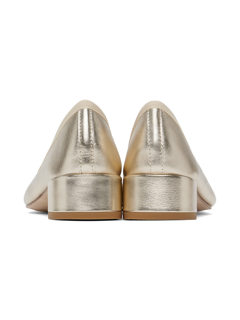 Gold Camille Heels 2