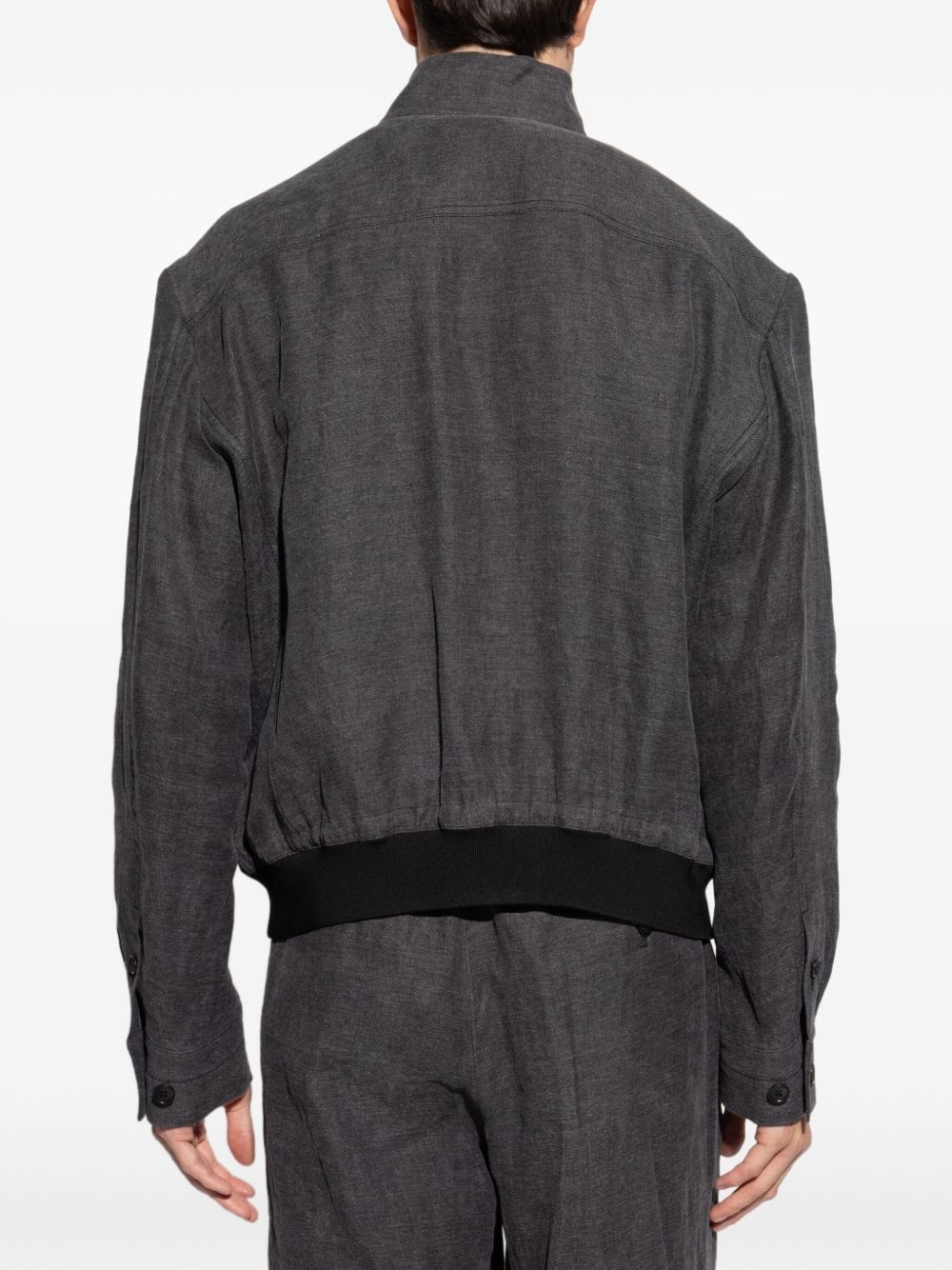 button-up bomber jacket - 4