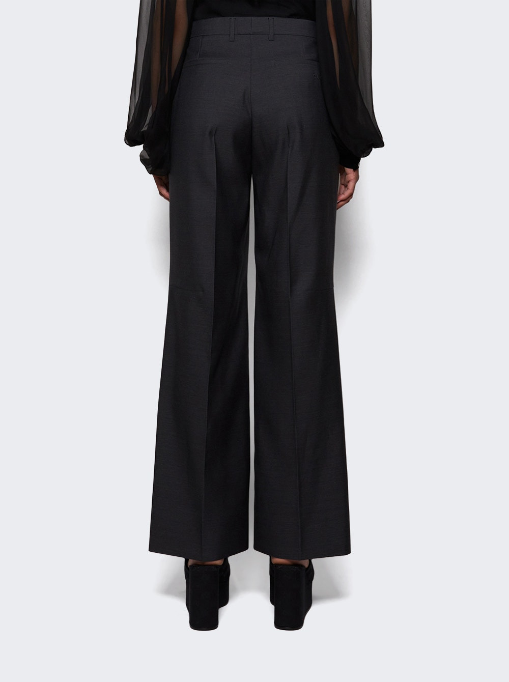 Ovesize Low Waist Pant Medium Grey - 4
