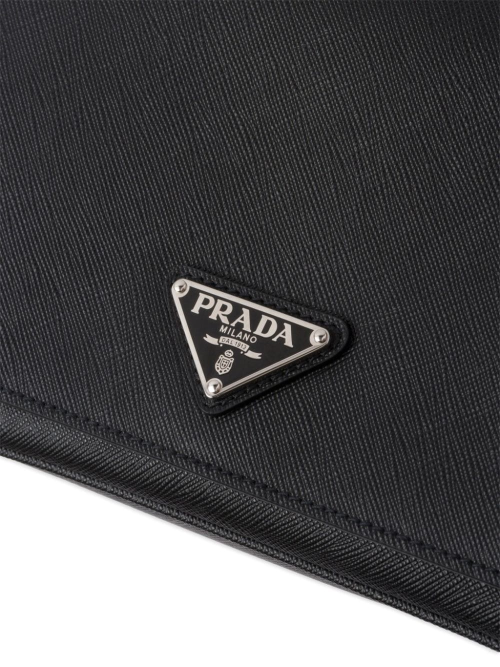 Saffiano leather shoulder bag - 4