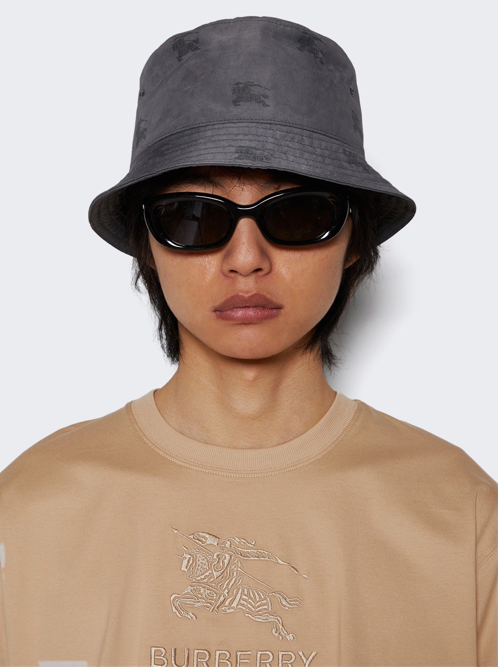 Cotton Bucket Hat Black - 2