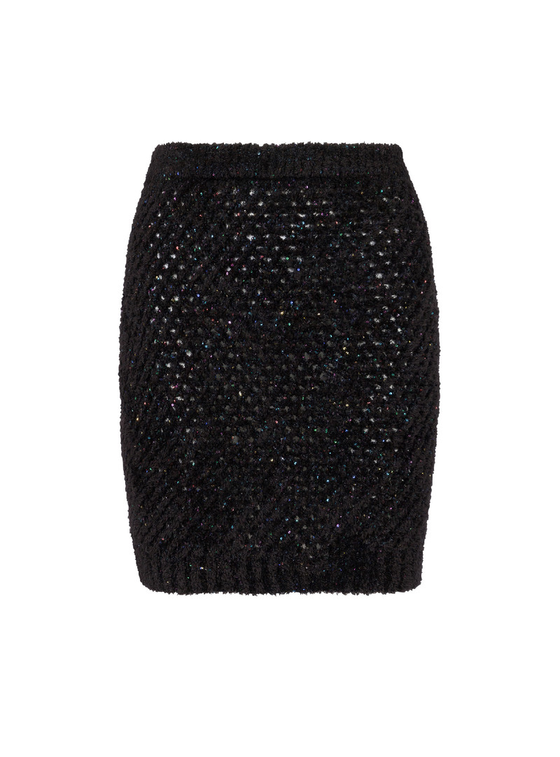 Short knitted skirt 1