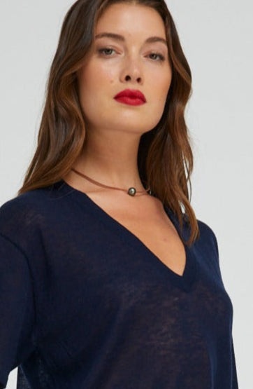 BLACK SIGNATURE PEARL CHOKER NECKLACE - 2