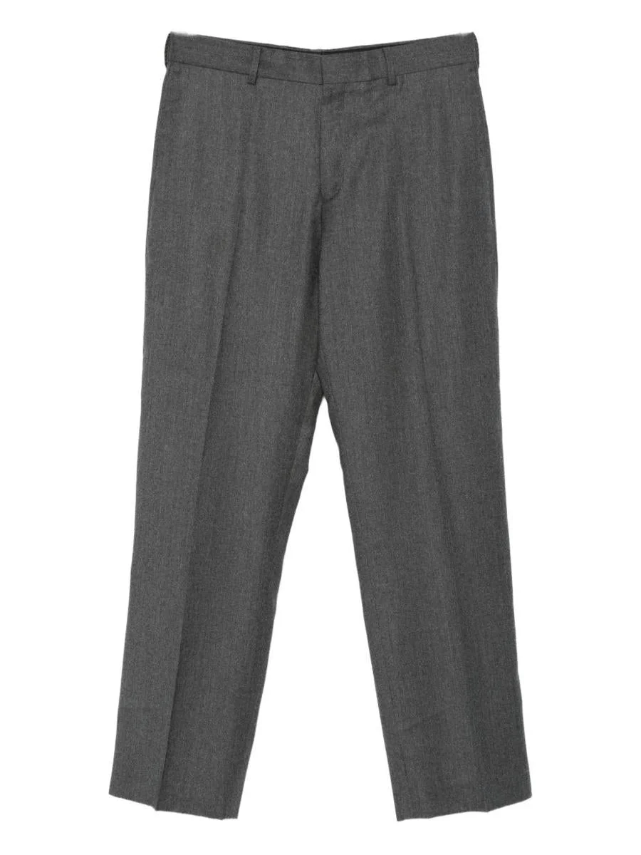 Paul Smith Grey Elegant Trousers In Cashmere And Wool - 1