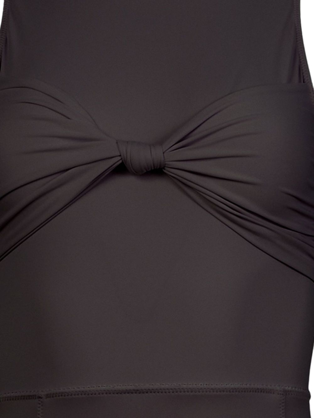 knot-detail jersey midi dress - 2