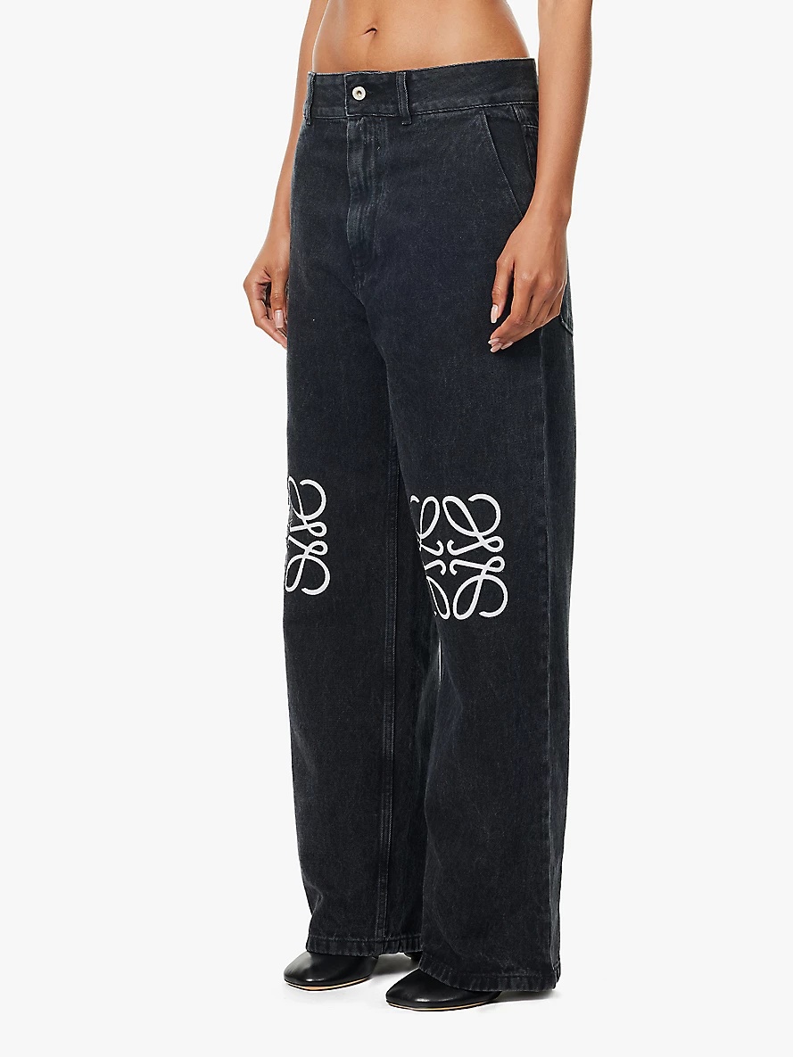 Loe P Anagram Baggy Jeans - 3