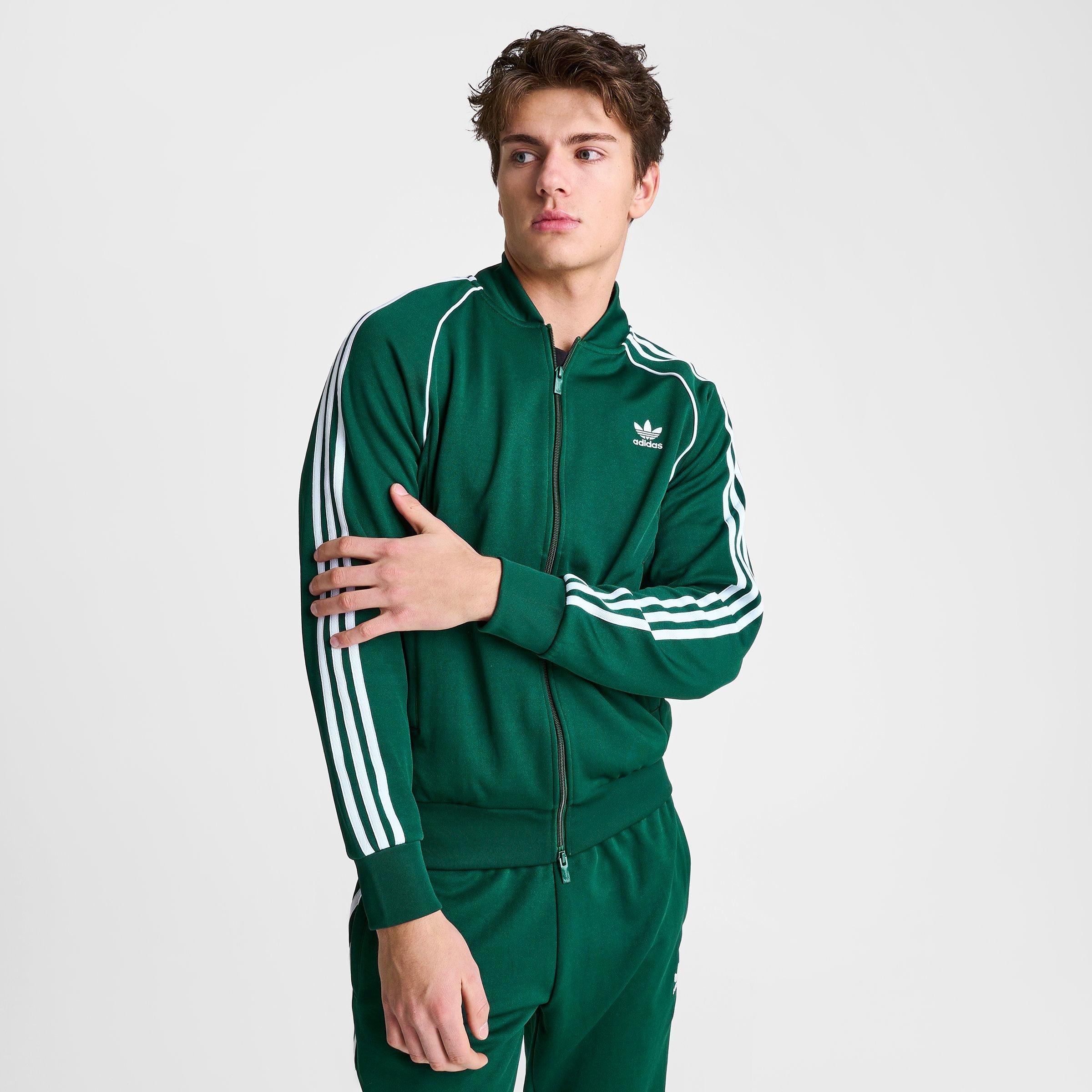 MEN'S ADIDAS ORIGINALS ADICOLOR CLASSICS SUPERSTAR LIFESTYLE TRACK JACKET - 3