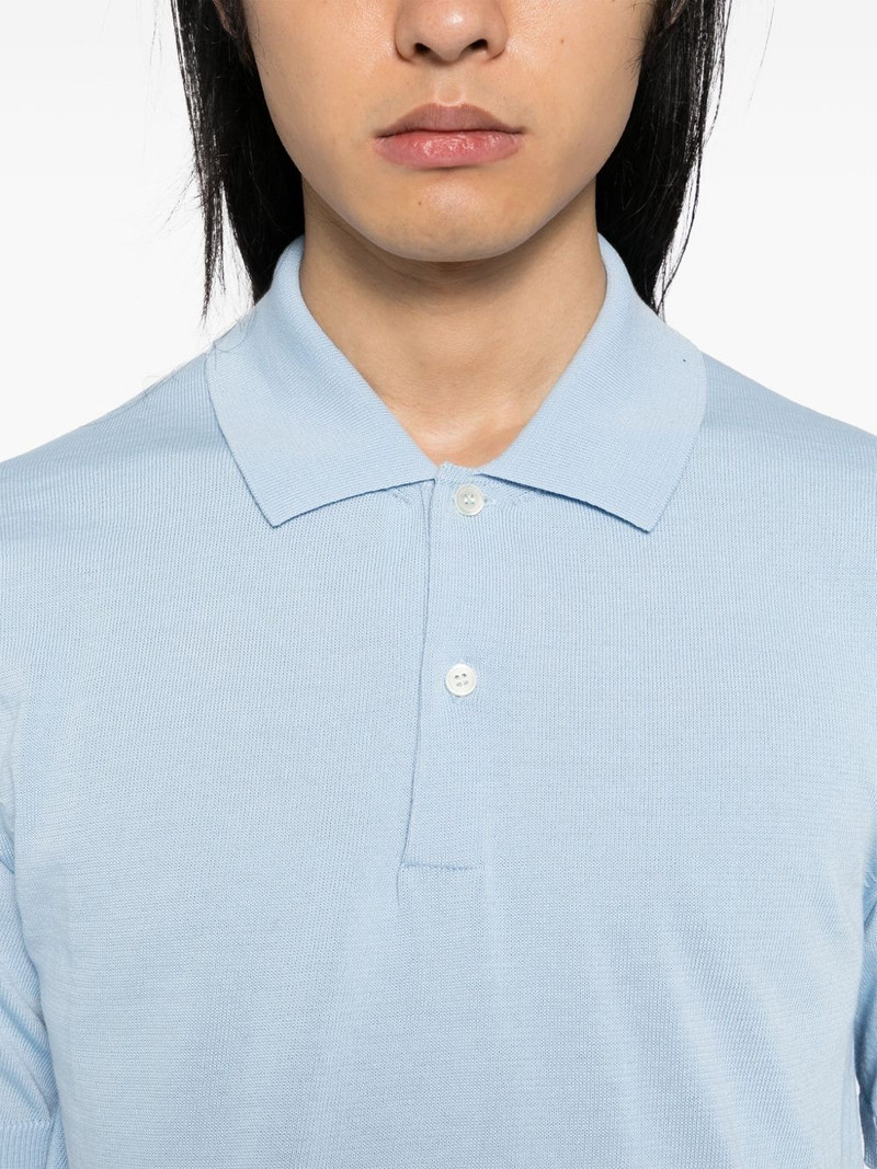 knitted polo shirt 4