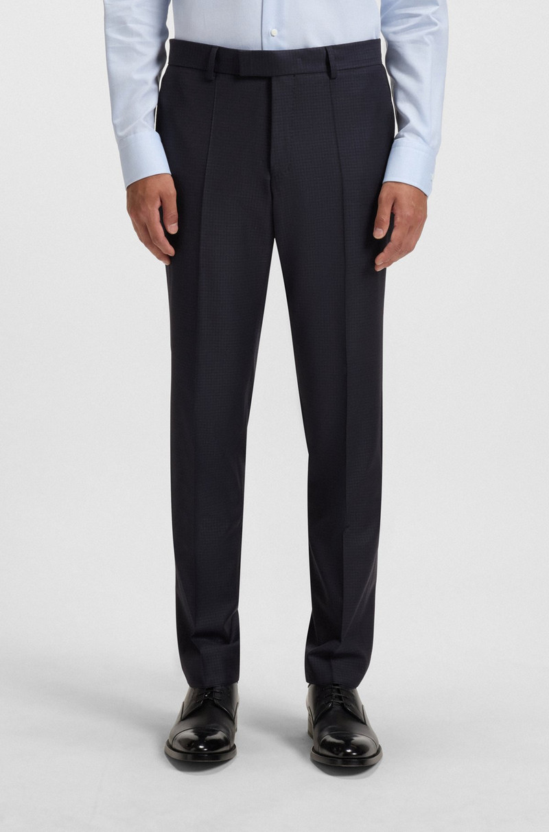 EXTRA-SLIM-FIT SUIT IN MICRO-PATTERNED STRETCH WOOL 6