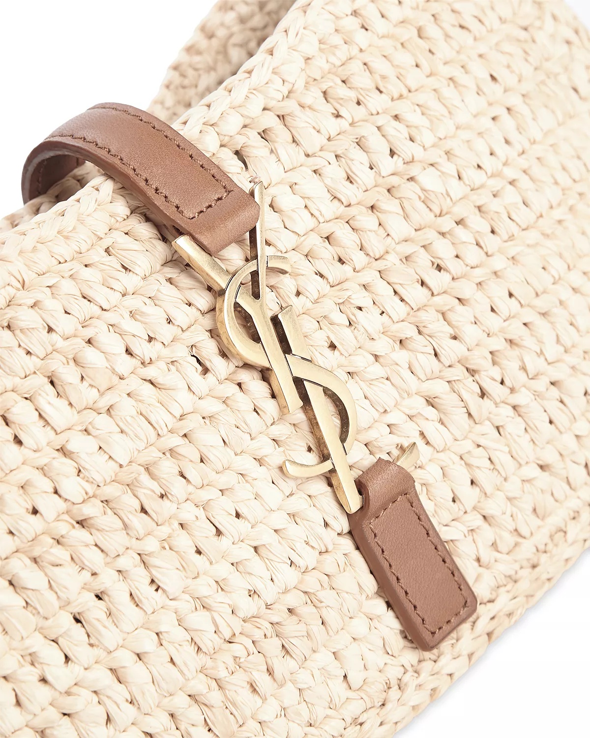 Le 5 À 7 Mini Hobo in Raffia - 8