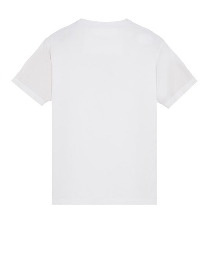 Stone Island 2NS83 'INSTITUTIONAL ONE' PRINT WHITE outlook