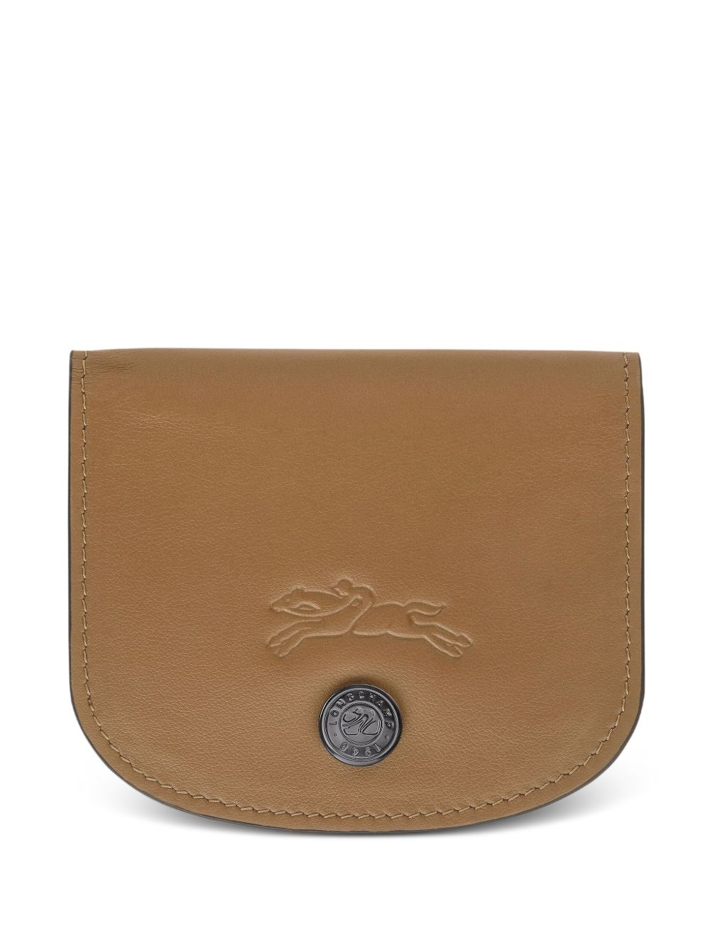 Le Pliage logo-debossed cardholder - 1