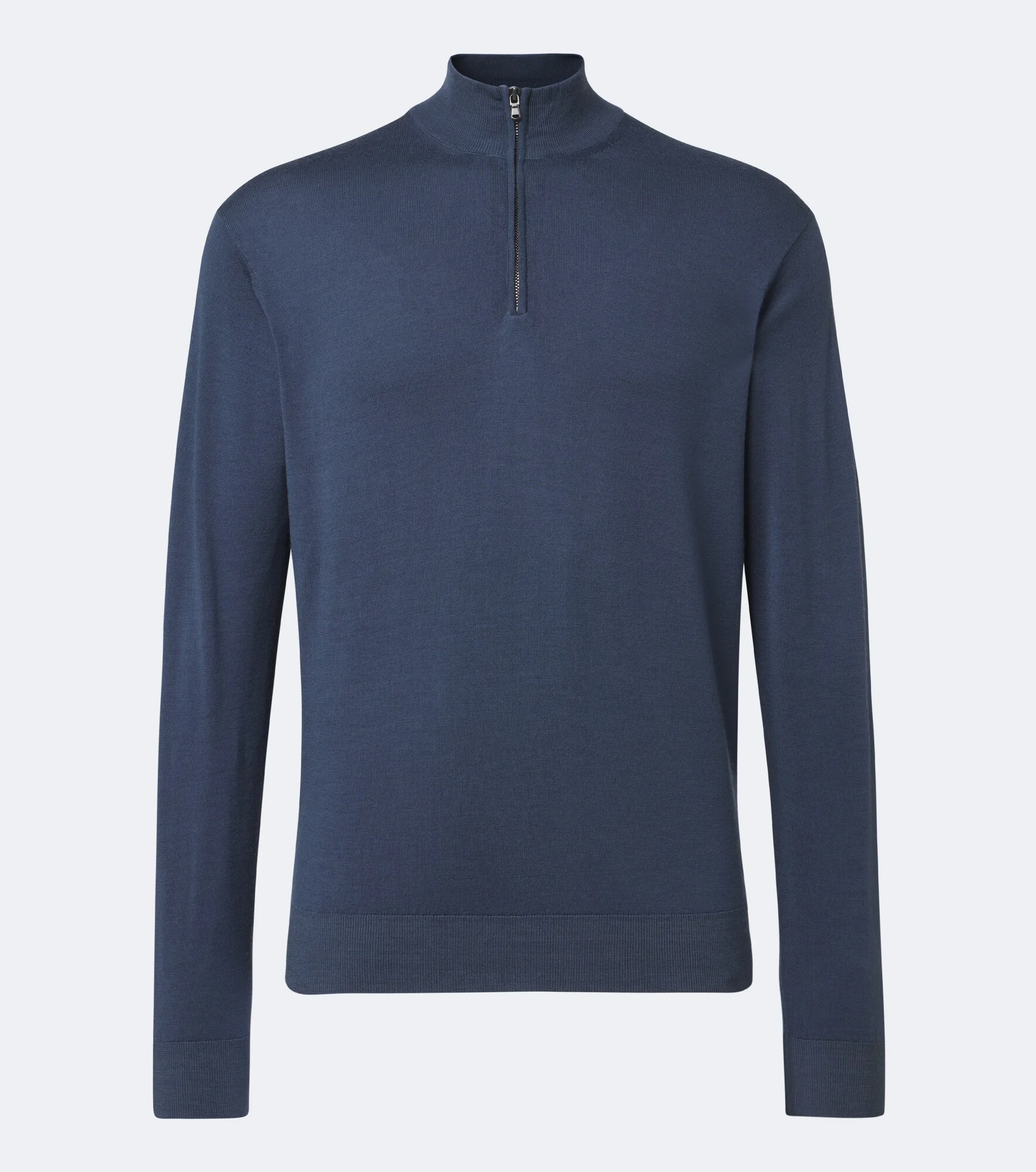 Wool half-zip sweater - 1