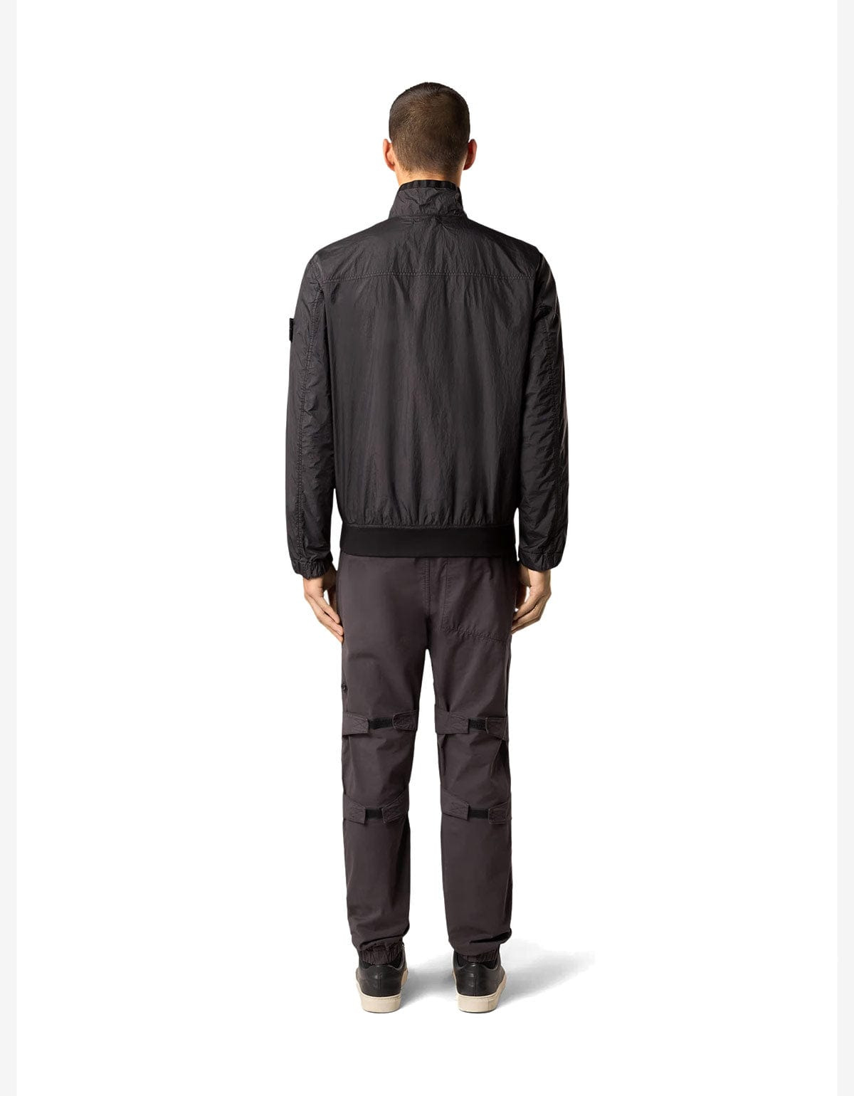 Stone Island Black Crinkles Reps R-NY Jacket - 7