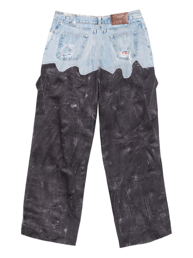 Andersson Bell panelled jeans outlook