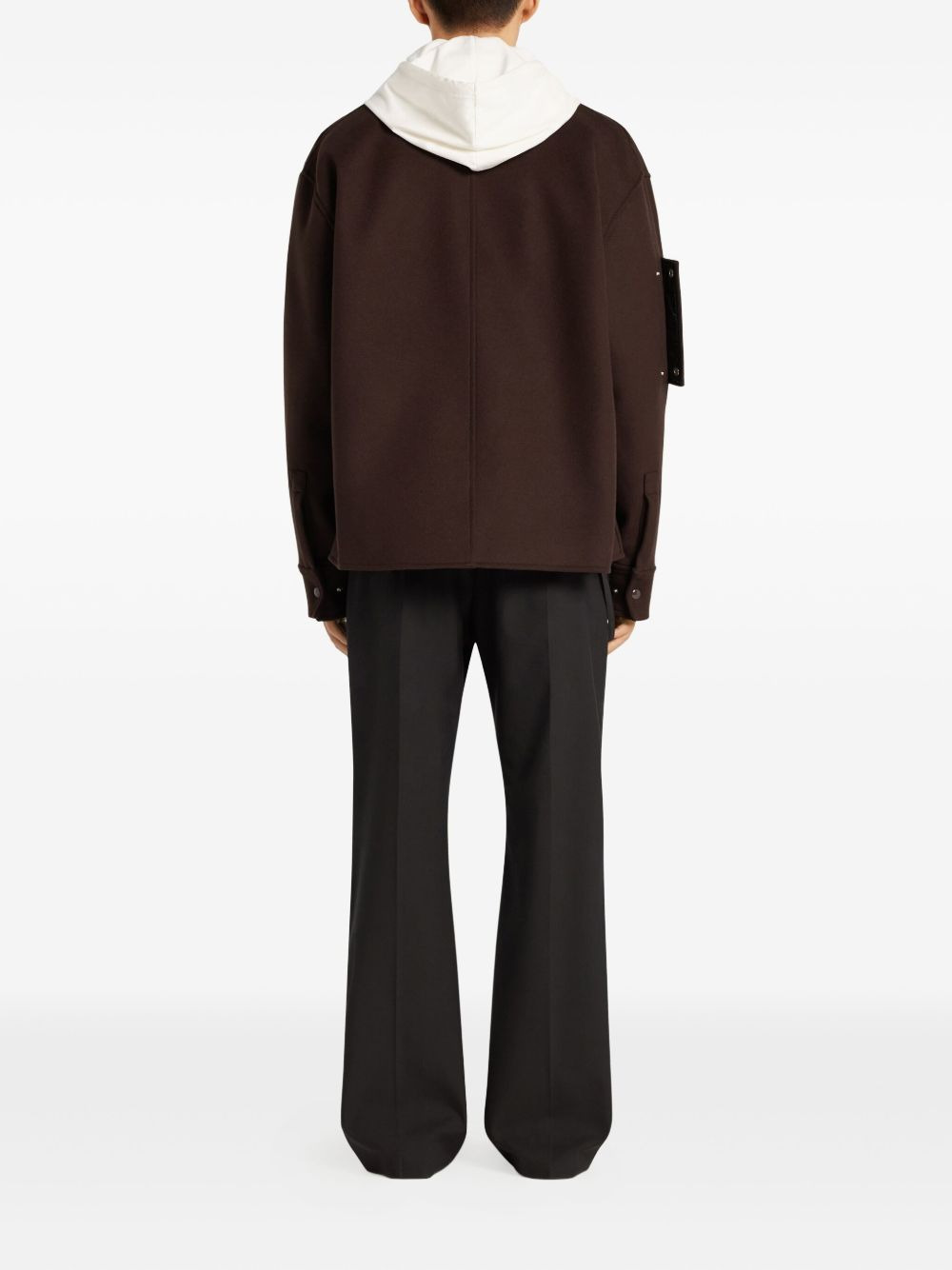 snap-button shirt jacket - 4