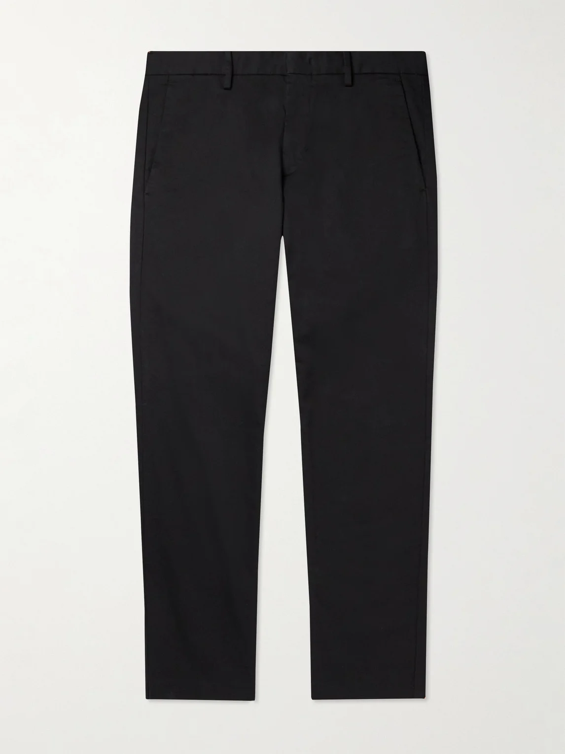Theo Slim-Fit Organic Cotton-Blend Chinos - 1