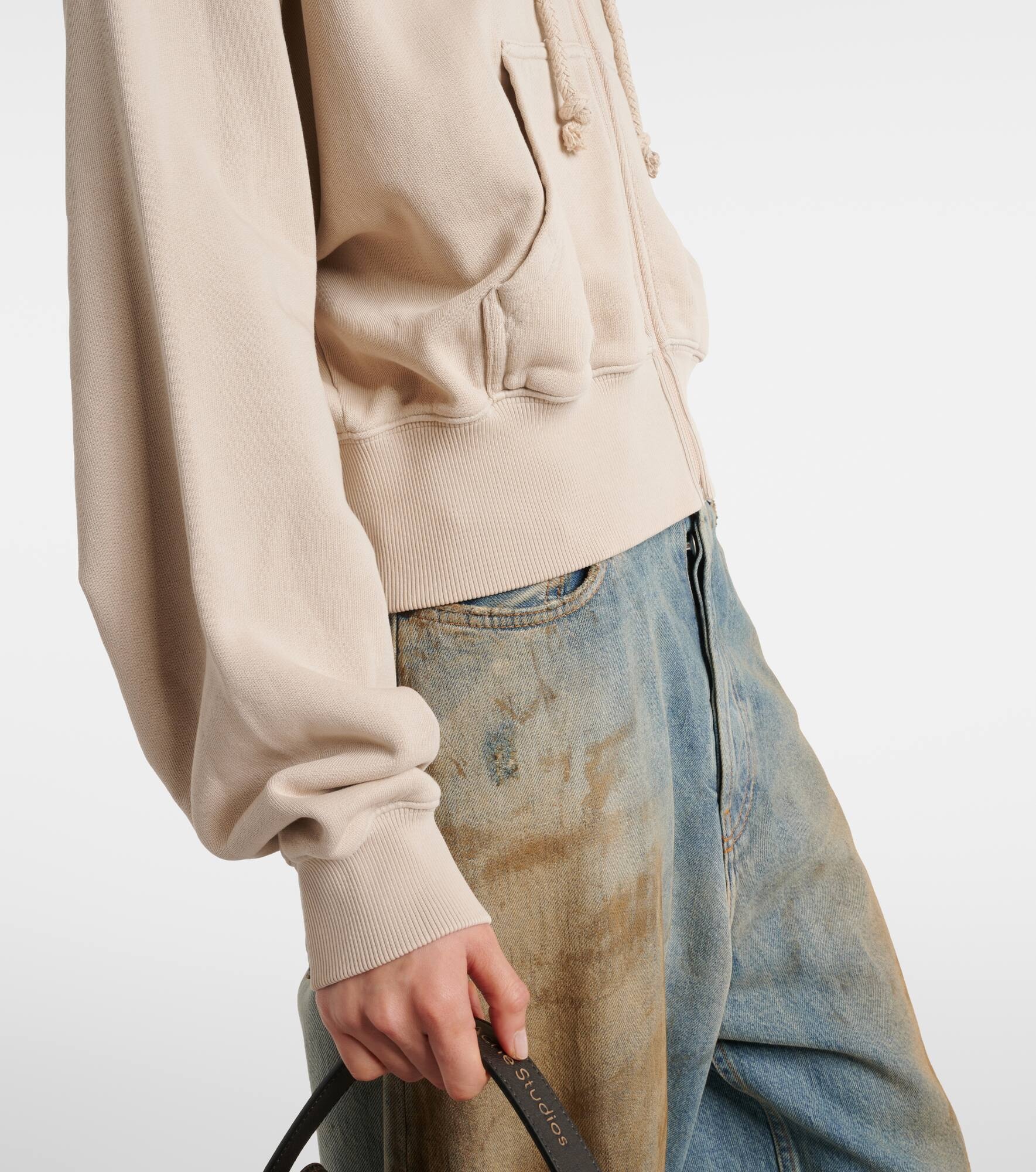 Embroidered cotton hoodie - 5