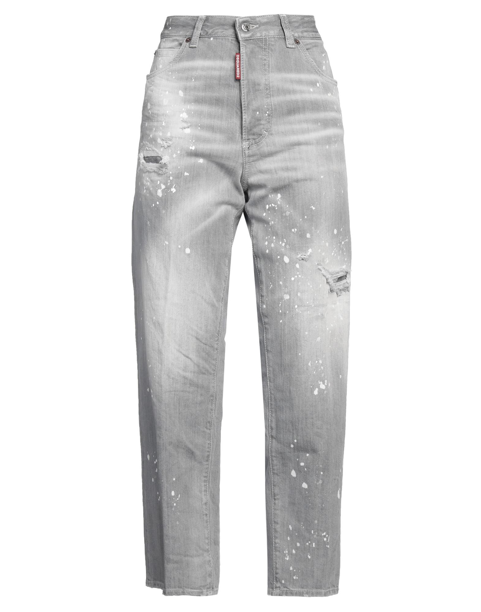 Grey Women's Denim Pants - 1