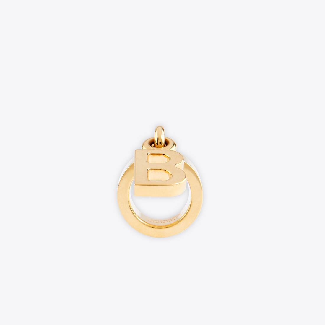 B Ring in Gold - 1