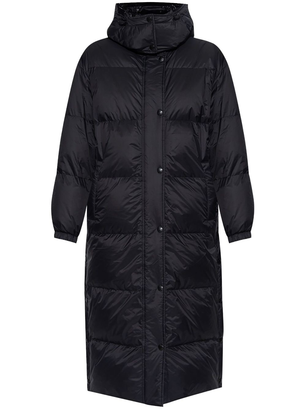 reversible parka coat - 1