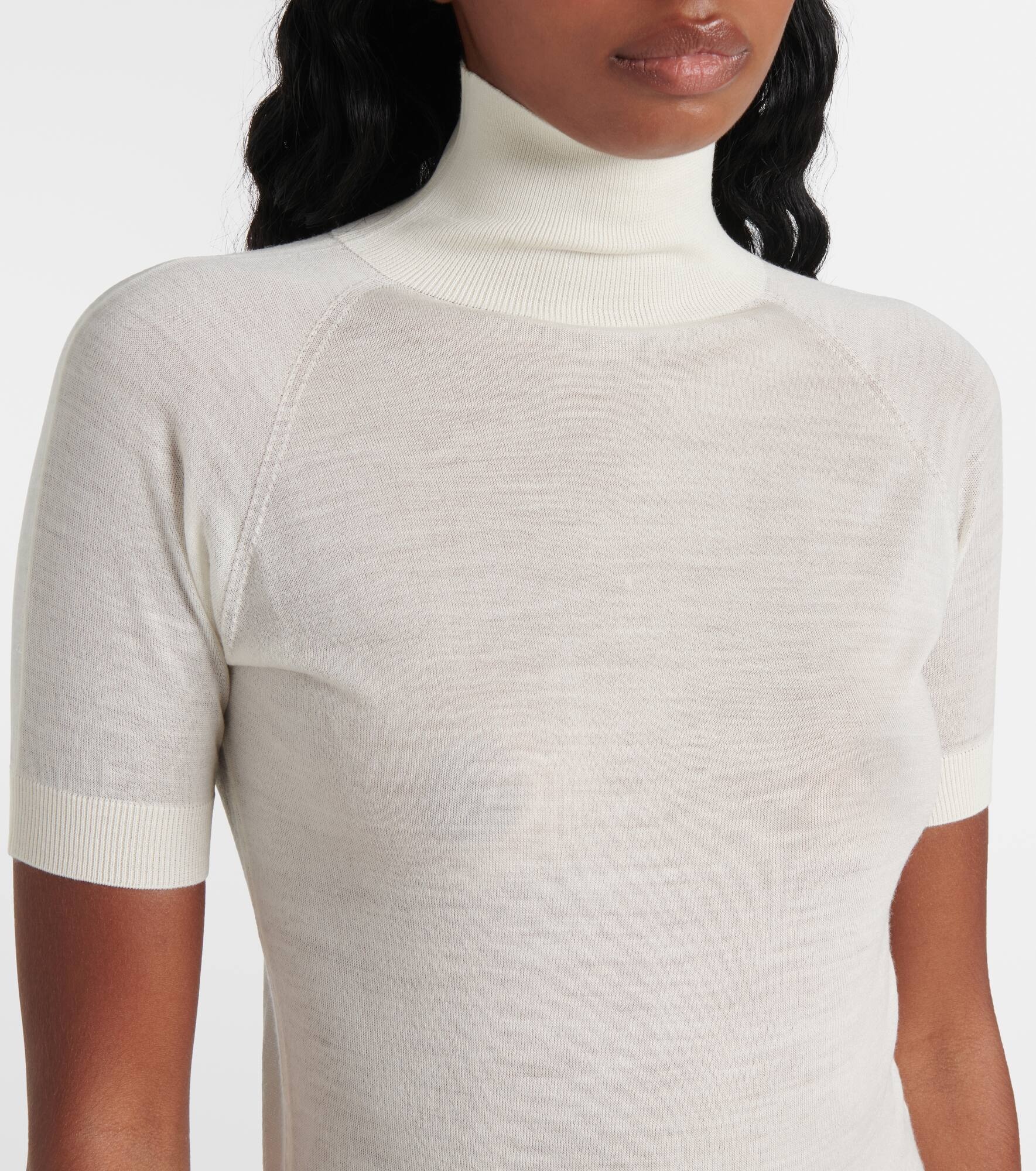 Turtleneck wool bodysuit - 5