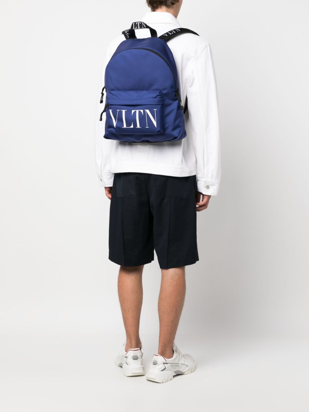 logo-print backpack - 2