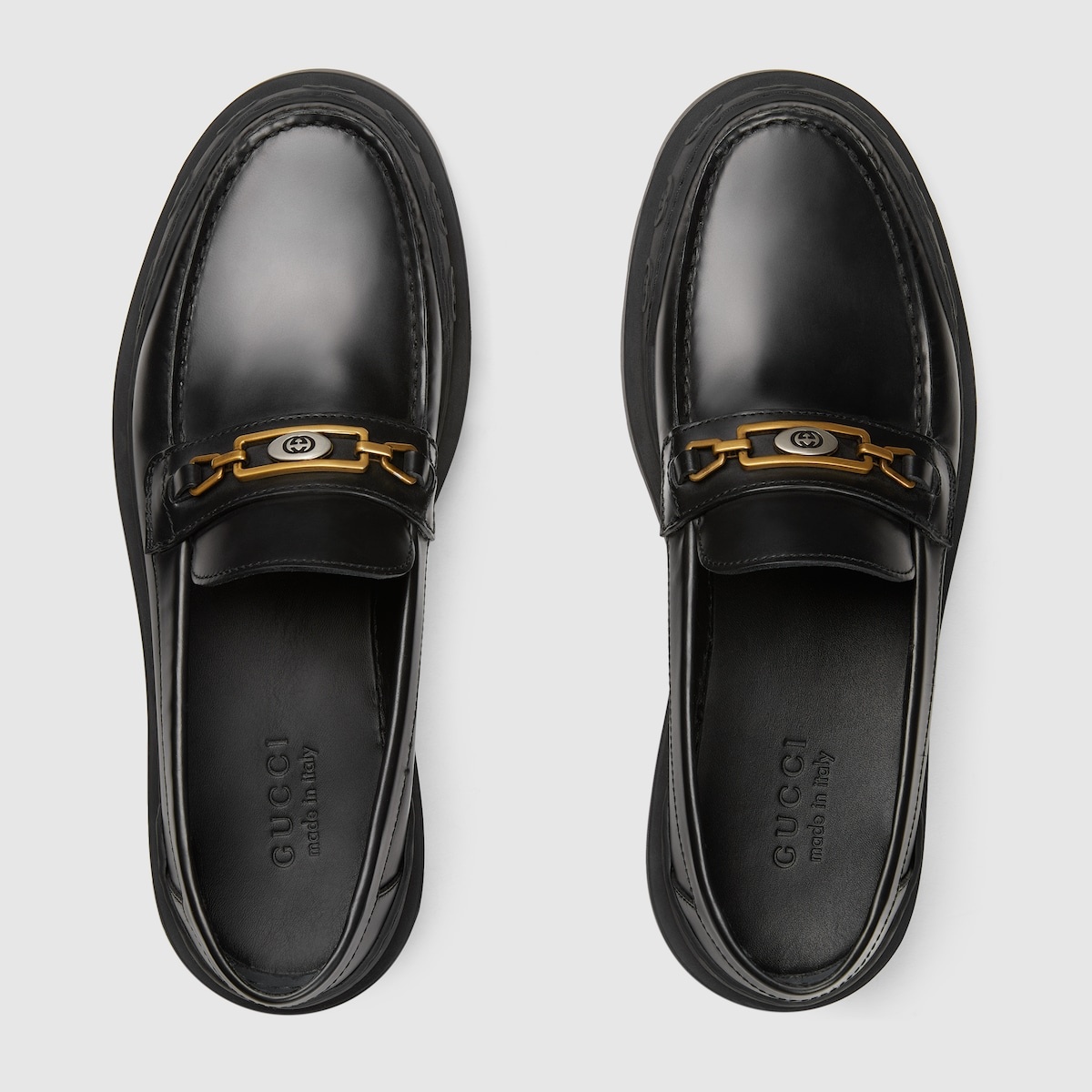 Men's Interlocking G loafer - 4